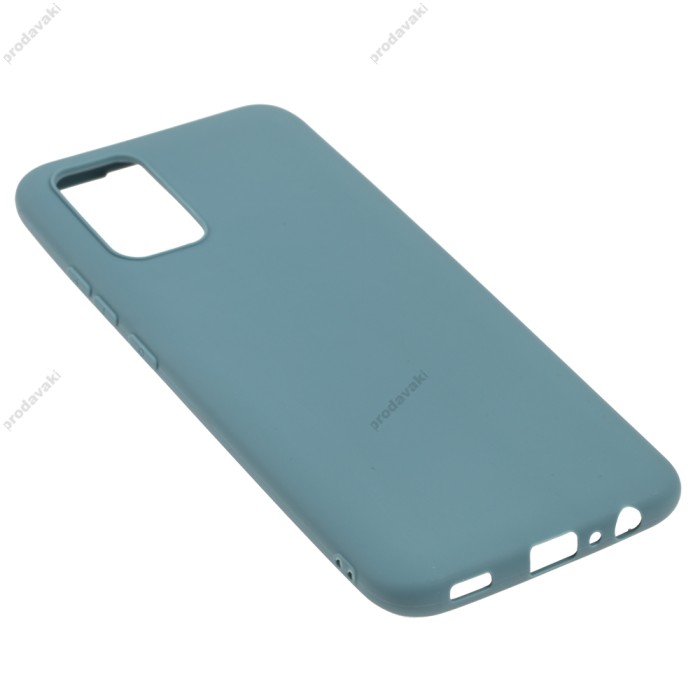 Чохол Samsung Galaxy A02s (A025) Candy синій / powder blue