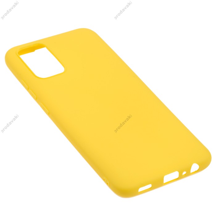 Чохол Samsung Galaxy A02s (A025) Candy жовтий