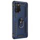 Чохол для Samsung Galaxy A02s (A025) / M02s (M025) Serge Ring ударостійкий синій