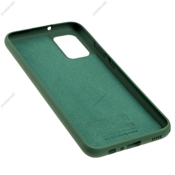 Чохол Samsung Galaxy A02s (A025) Silicone Full зелений / pine green