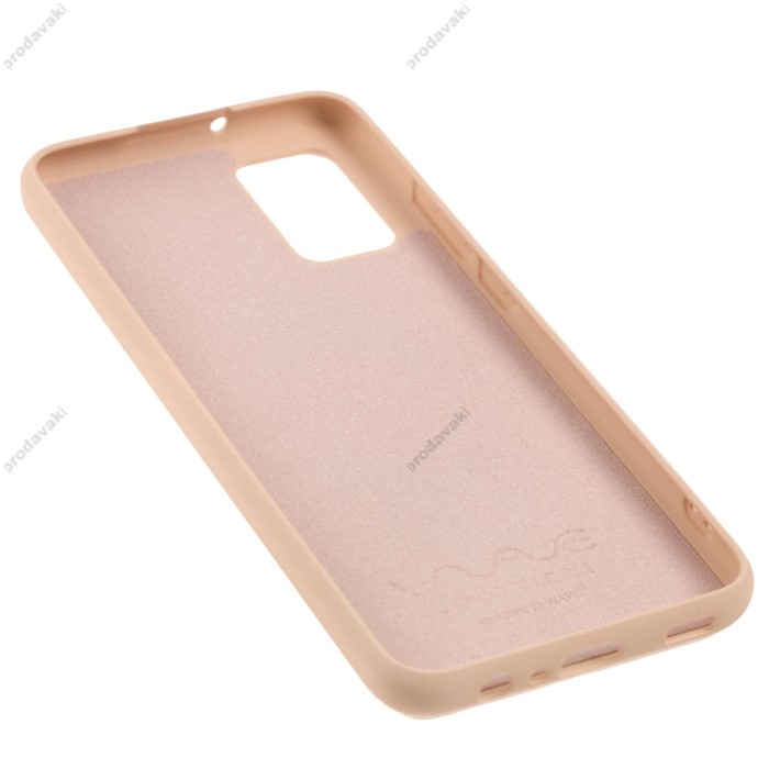 Чохол Samsung Galaxy A02s (A025) Wave colorful рожевий / pink sand