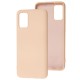 Чохол Samsung Galaxy A02s (A025) Wave colorful рожевий / pink sand