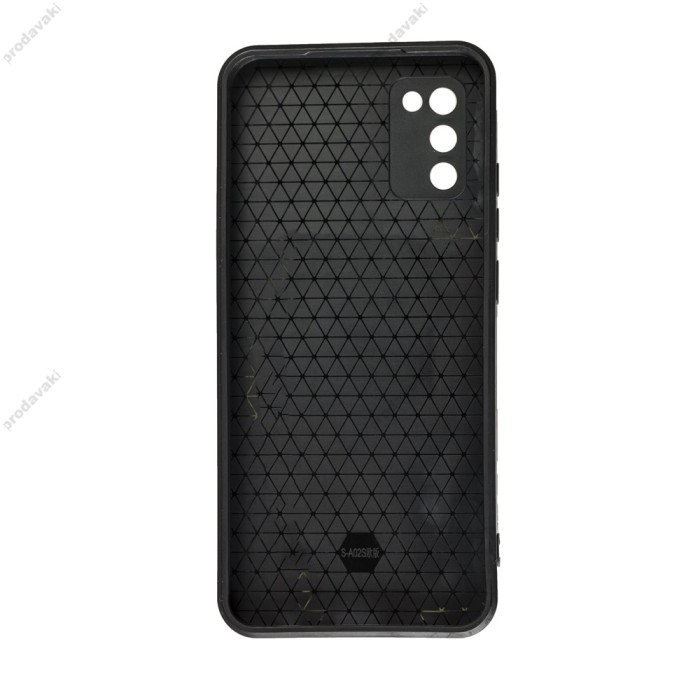 Чохол для Samsung Galaxy A02s (A025) Serge Ring Armor ударостійкий синій