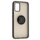 Чохол Samsung Galaxy A02s (A025) LikGus Edging Ring чорний