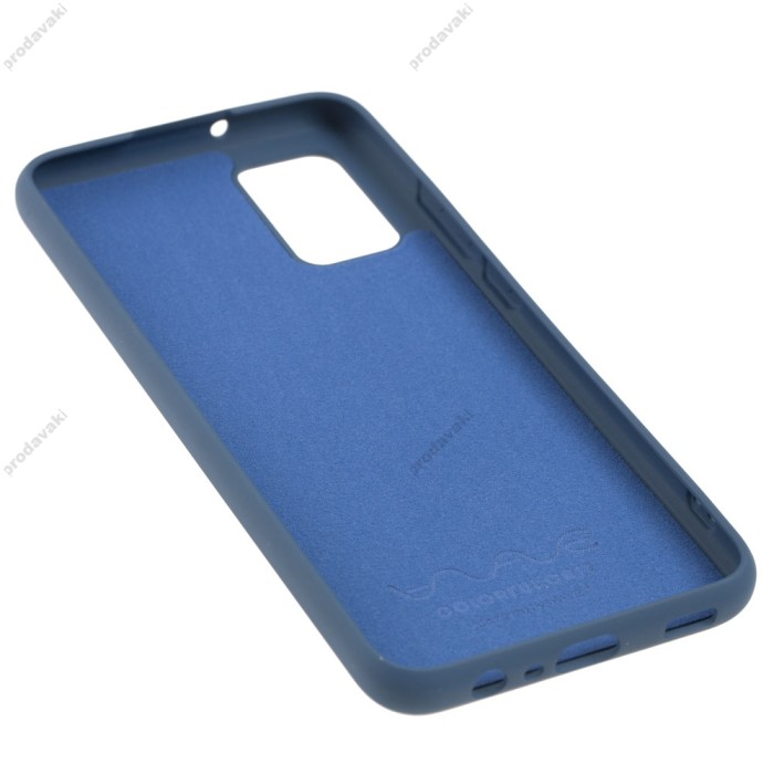 Чохол Samsung Galaxy A02s (A025) Wave colorful синій