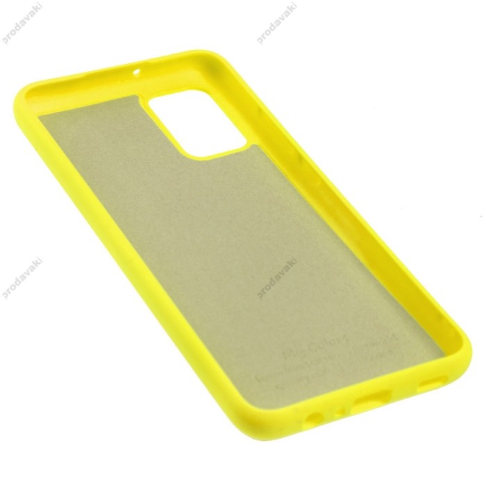 Чохол Samsung Galaxy A02s (A025) Silicone Full жовтий