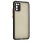 Чохол Samsung Galaxy A02s (A025) LikGus Totu camera protect чорний / червоний