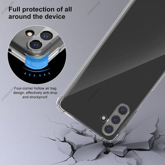 Чохол Samsung Galaxy A04S/A13 5G WXD Full camera удароміцний прозрачний