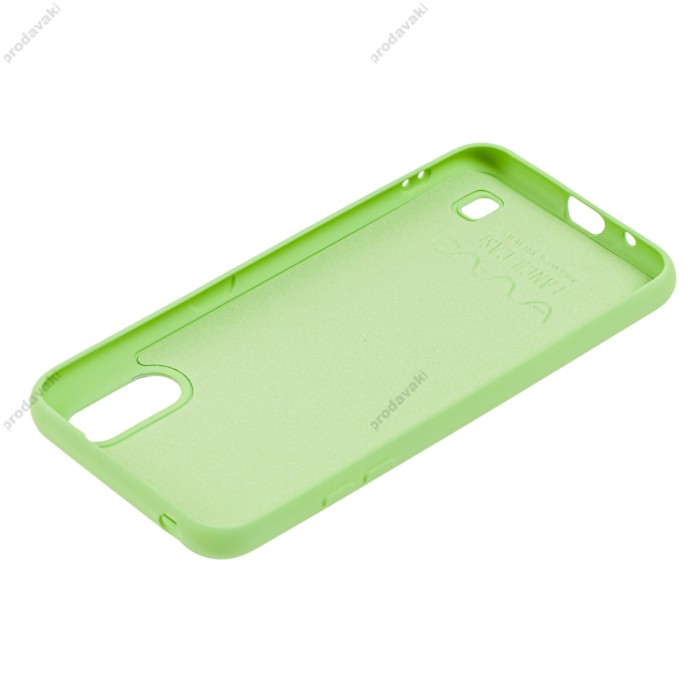 Чохол для Samsung Galaxy A01 (A015) Wave Fancy freelance cat / mint gum
