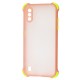 Чохол Samsung Galaxy A01 (A015) LikGus Totu corner protection рожевий