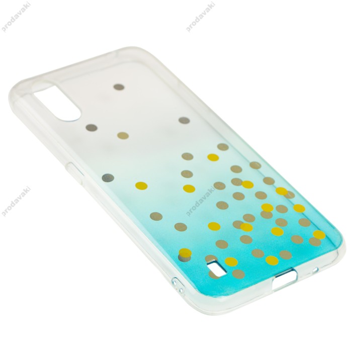 Чохол для Samsung Galaxy A01 (A015) crystal shine м'ятний
