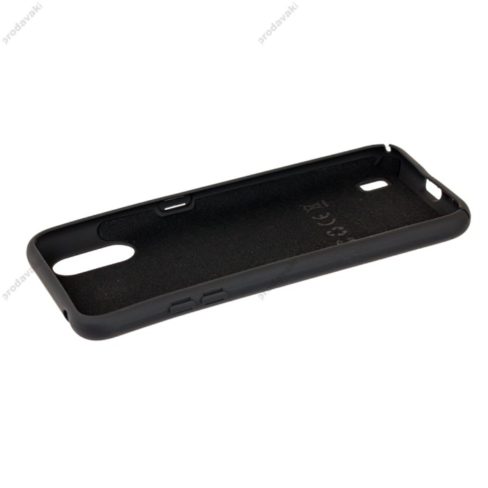 Чохол Samsung Galaxy A01 (A015) Silicone Full чорний