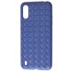 Чохол для Samsung Galaxy A01 (A015) Weaving синій
