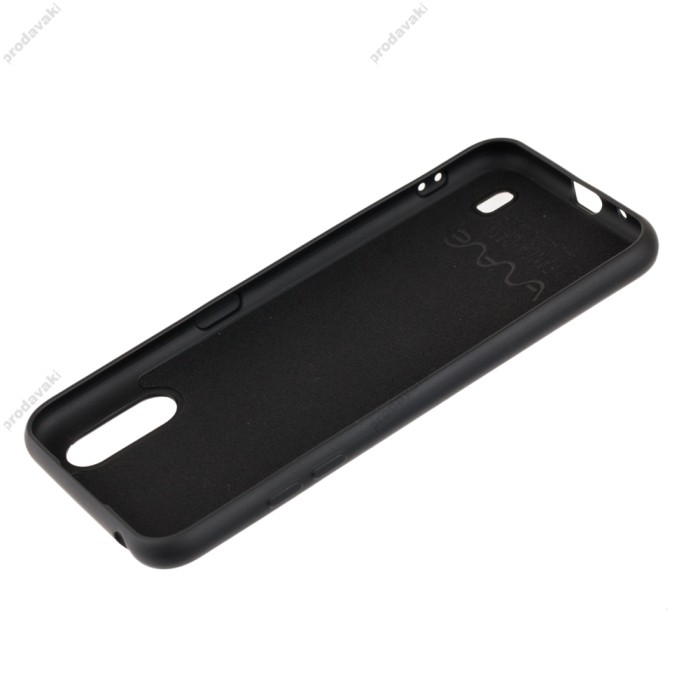 Чохол для Samsung Galaxy A01 (A015) Wave Fancy flamingo / black