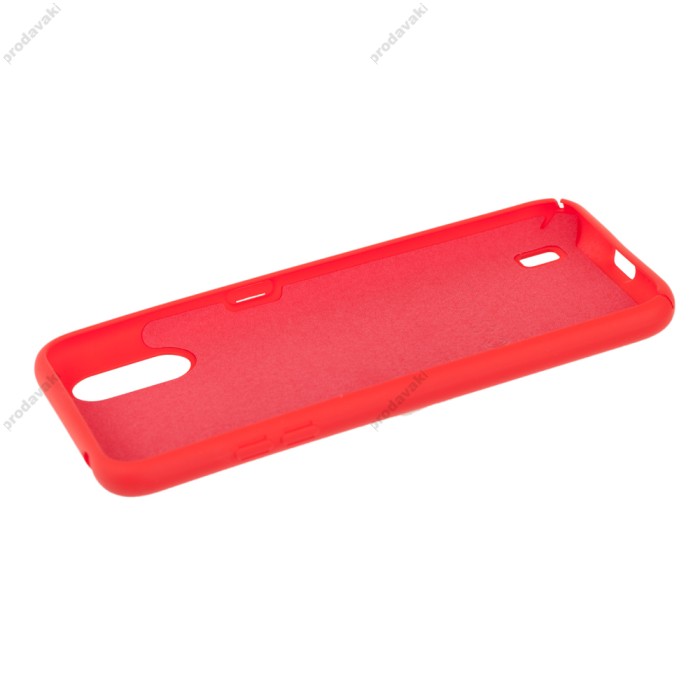 Чохол для Samsung Galaxy A01 (A015) Silicone Full червоний
