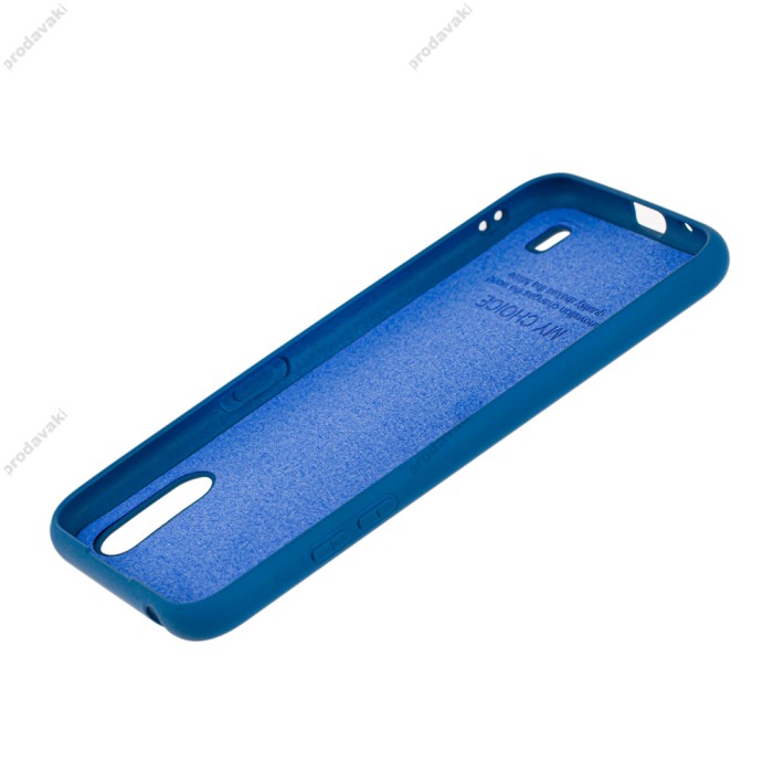 Чохол для Samsung Galaxy A01 (A015) Silicone Full синій