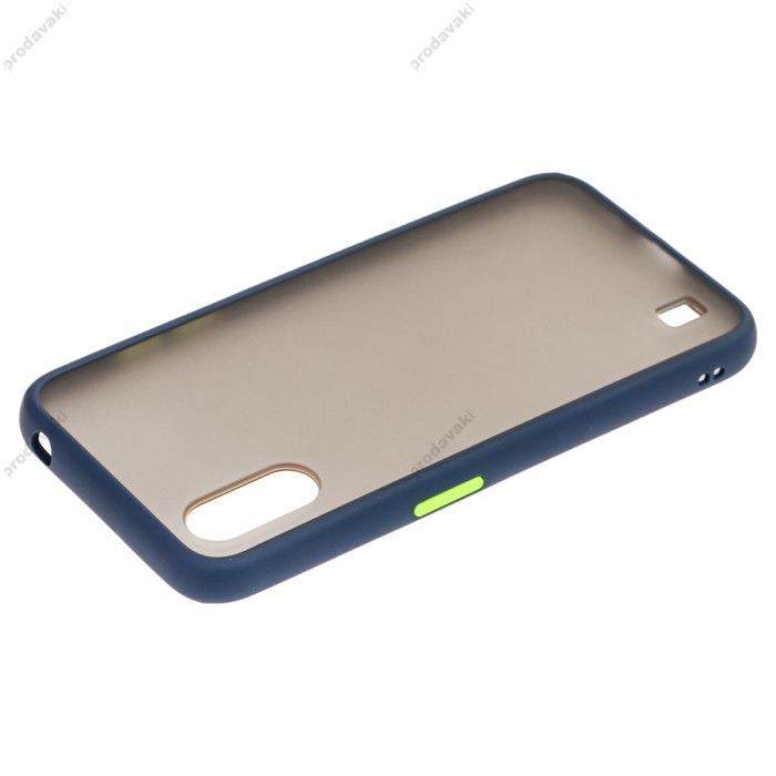 Чохол для Samsung Galaxy A01 (A015) LikGus Maxshield синій