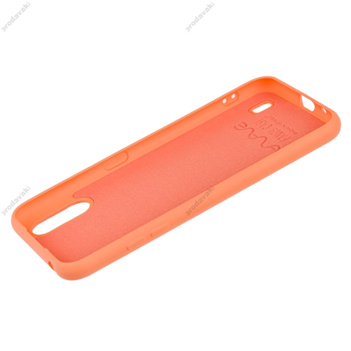 Чохол Samsung Galaxy A01 (A015) Wave Fancy llamas / peach