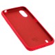 Чохол Samsung Galaxy A01 (A015) Silicone Full вишневий