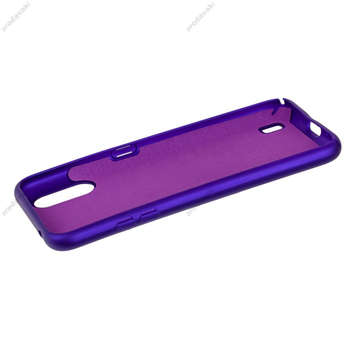 Чохол для Samsung Galaxy A01 (A015) Silicone Full ультра фіолетовий