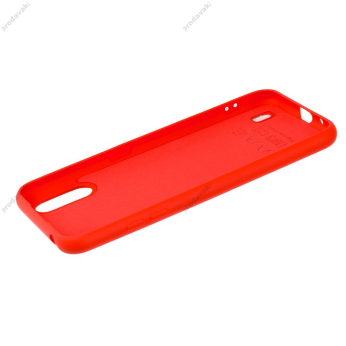 Чохол Samsung Galaxy A01 (A015) Wave Fancy color style / red