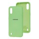 Чохол для Samsung Galaxy A01 (A015) Silicone Full м'ятний