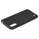Чохол Samsung Galaxy A01 (A015) Weaving чорний