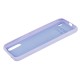 Чохол Samsung Galaxy A01 (A015) Silicone Full світло-фіолетовий