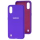Чохол для Samsung Galaxy A01 (A015) Silicone Full фіолетовий