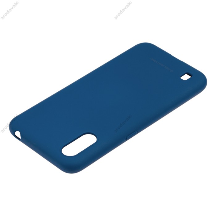 Чохол для Samsung Galaxy A01 (A015) Molan Cano Jelly синій