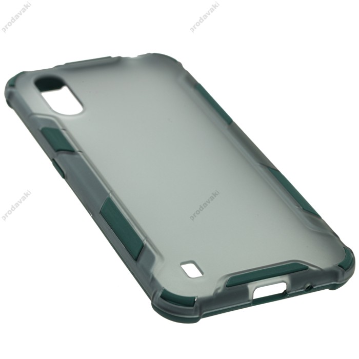 Чохол для Samsung Galaxy A01 (A015) LikGus Armor color зелений