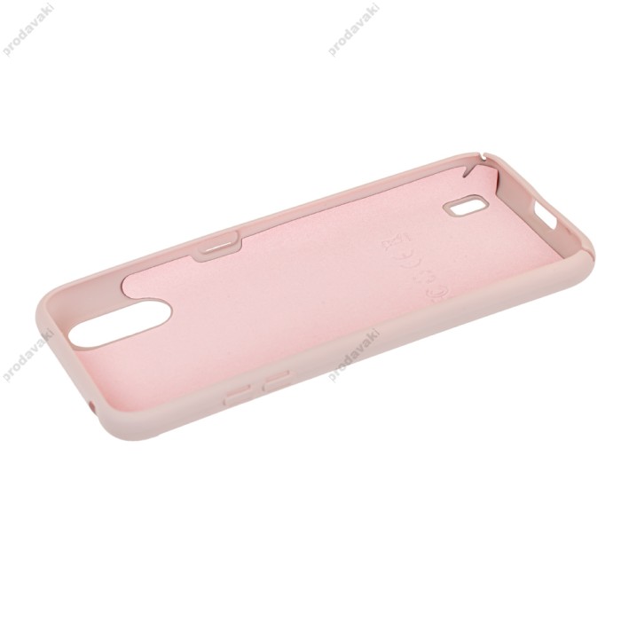 Чохол Samsung Galaxy A01 (A015) Silicone Full рожевий пісок