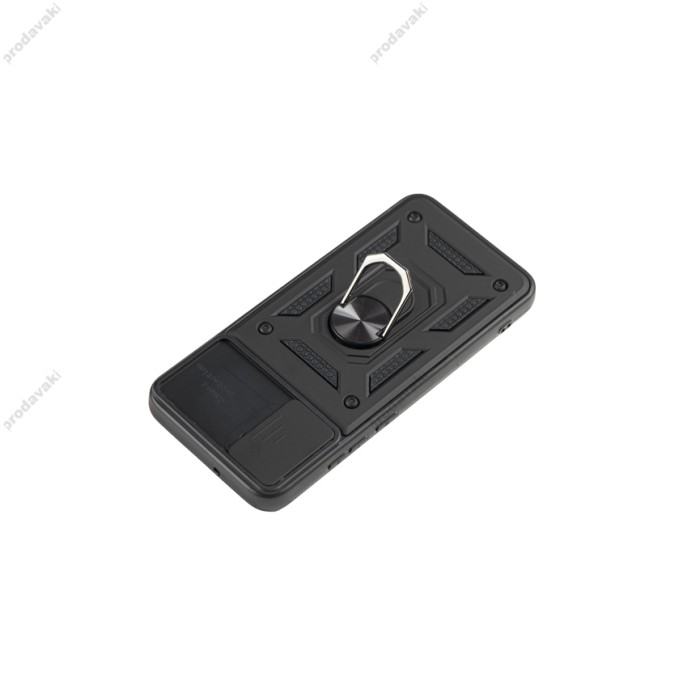 Чохол для Samsung Galaxy A03 (A035) Serge Ring Armor ударостійкий чорний