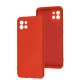 Чохол Samsung Galaxy A03 (A035) Wave colorful червоний