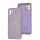 Чохол Samsung Galaxy A03 (A035) Full camera гліцінія