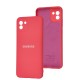 Чохол Samsung Galaxy A03 (A035) Full camera розовий / barbie pink