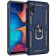 Чохол для Samsung Galaxy A02 (A022) Serge Ring ударостійкий темно-синій