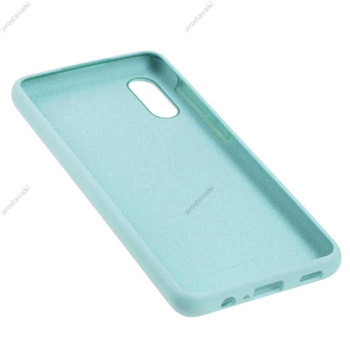 Чохол для Samsung Galaxy A02 (A022) Silicone Full блакитний / lilac blue