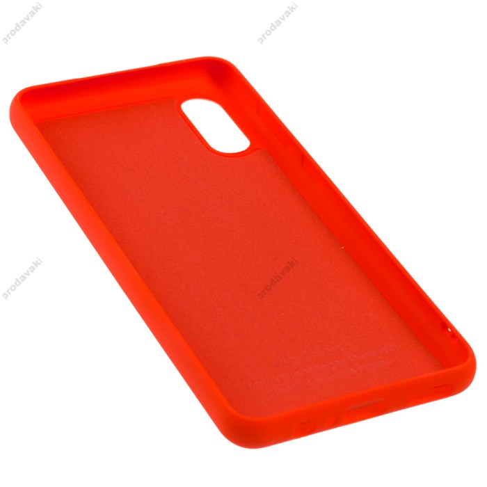 Чохол для Samsung Galaxy A02 (A022) Silicone Full червоний