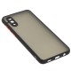 Чохол Samsung Galaxy A02 (A022) LikGus Totu camera protect чорний / червоний