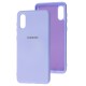 Чохол для Samsung Galaxy A02 (A022) Silicone Full бузковий / dasheen