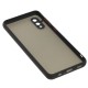 Чохол Samsung Galaxy A02 (A022) LikGus Totu camera protect чорний / червоний