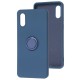 Чохол Samsung Galaxy A02 (A022) WAVE Color Ring синій