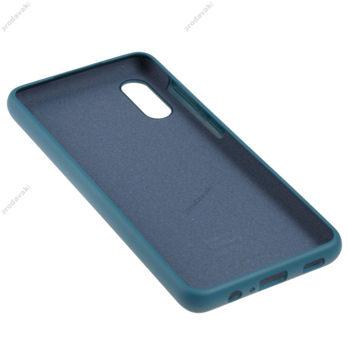 Чохол для Samsung Galaxy A02 (A022) Silicone Full синій / cosmos blue