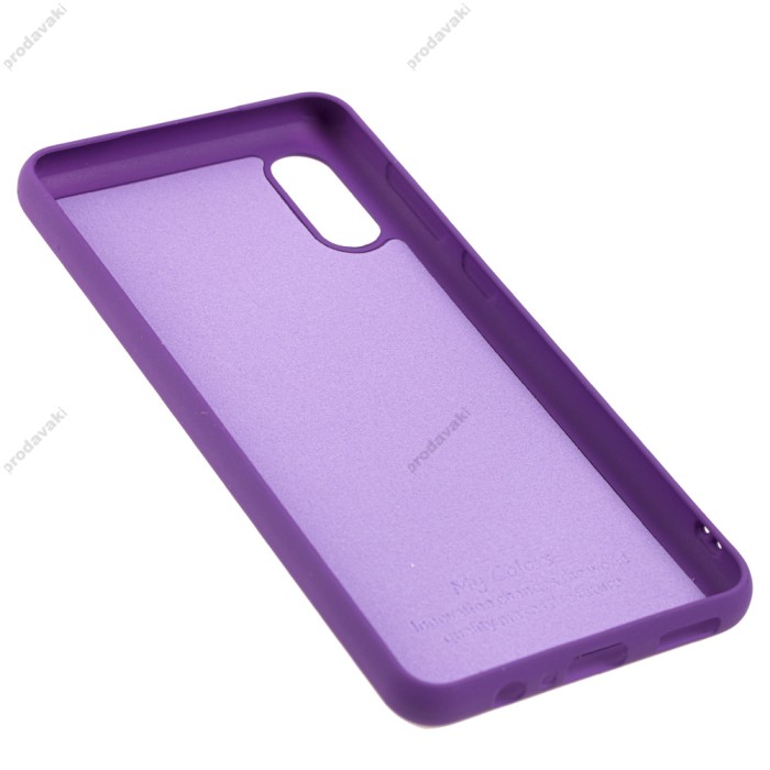Чохол Samsung Galaxy A02 (A022) Silicone Full фіолетовий / purple
