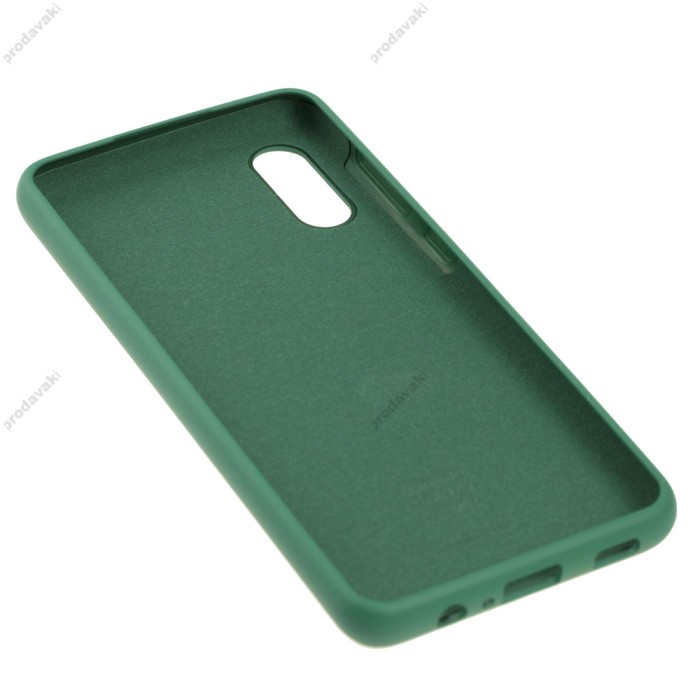 Чохол Samsung Galaxy A02 (A022) Silicone Full зелений / pine green