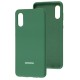Чохол Samsung Galaxy A02 (A022) Silicone Full зелений / pine green
