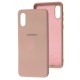 Чохол Samsung Galaxy A02 (A022) Silicone Full рожевий / pink sand