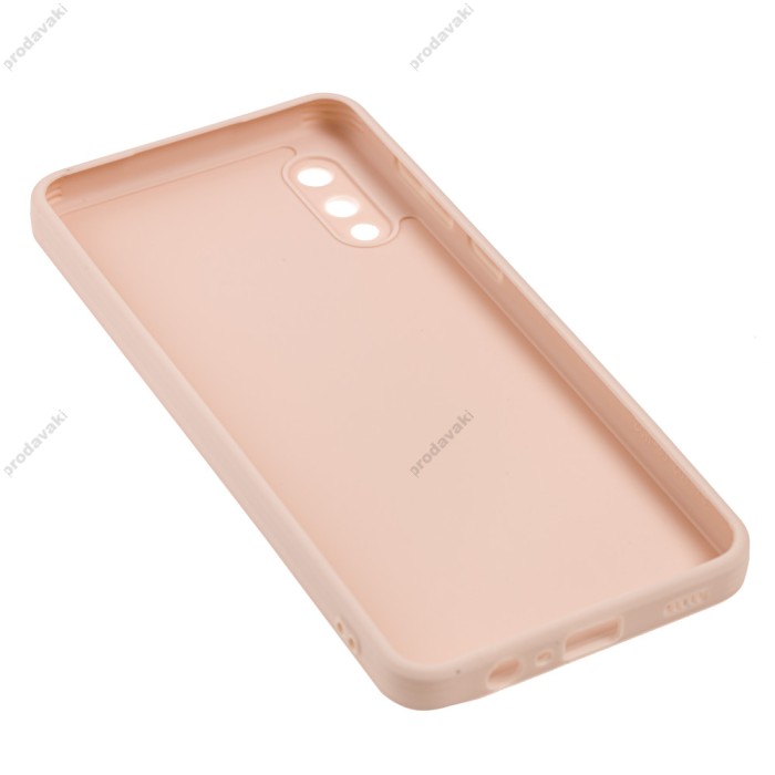 Чохол для Samsung Galaxy A02 (A022) Candy Full рожевий / pink sand