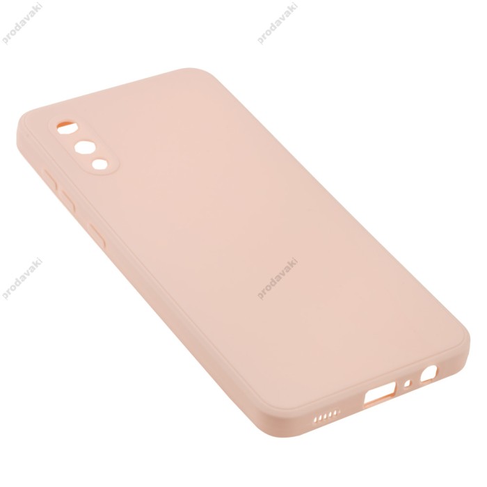 Чохол для Samsung Galaxy A02 (A022) Candy Full рожевий / pink sand